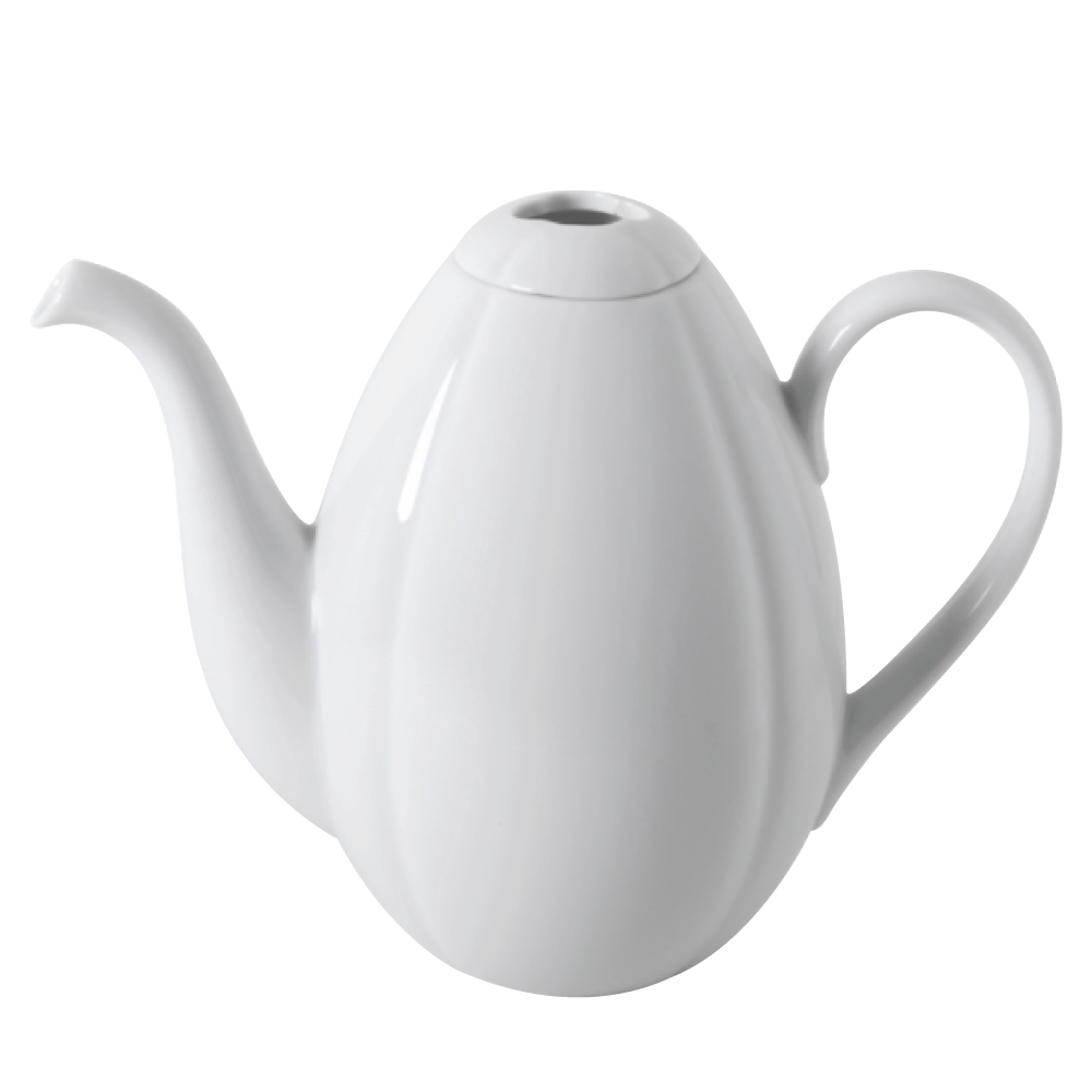 BC-267 RUYI HOT BEVERAGE POT  -500ML (Whiteware)