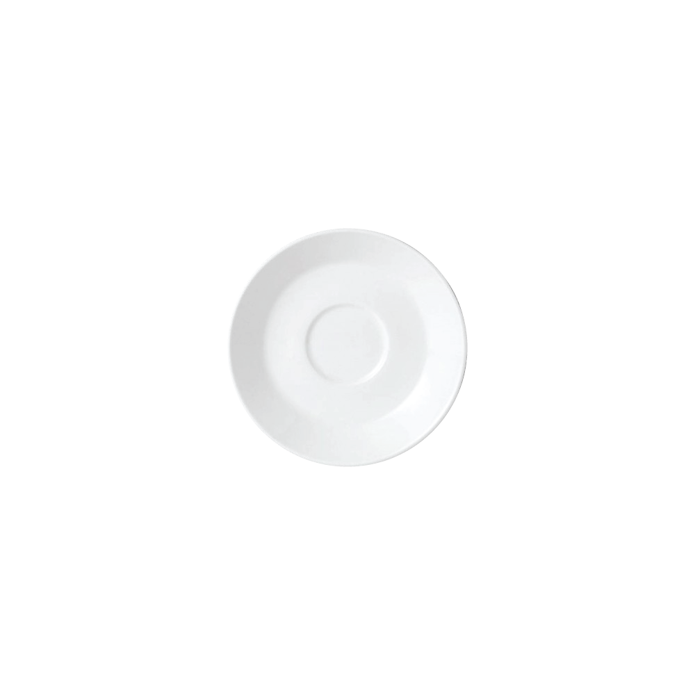 Simplicity White Saucer Slimline 15.25 cm 6"