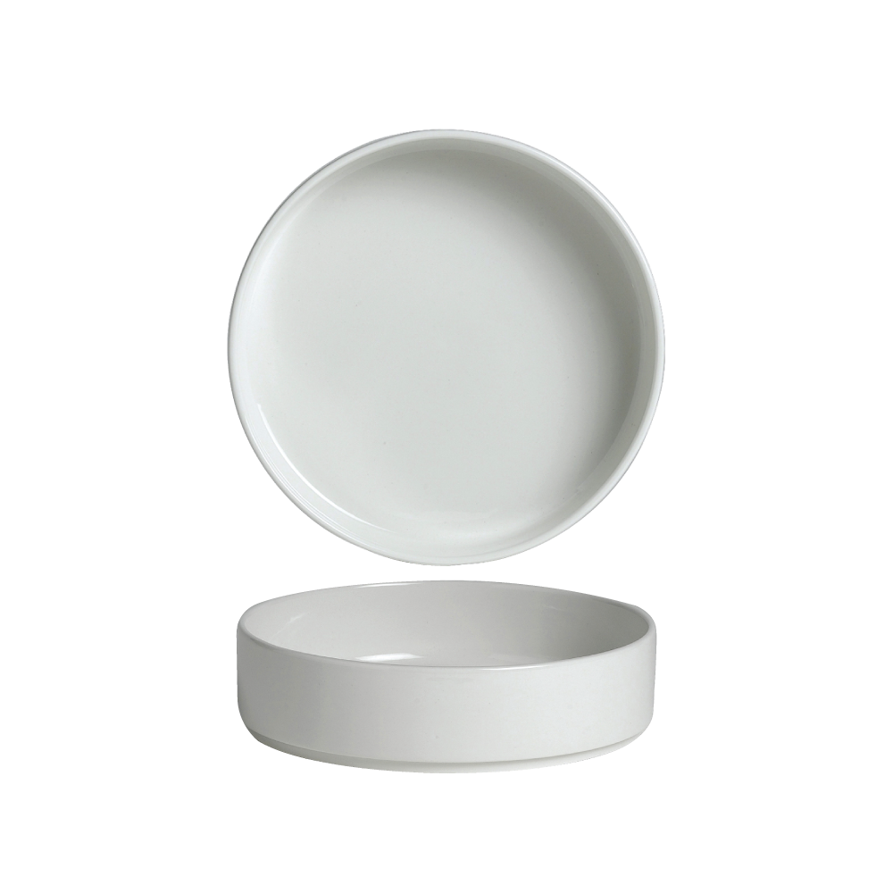 Taste White Tray Round Stacking 20.25 cm (8")