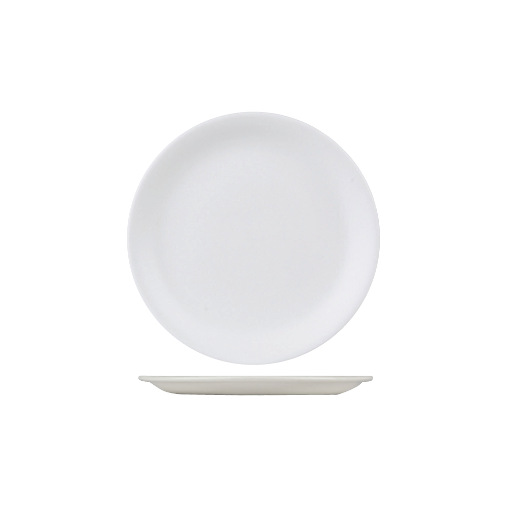 Taste White Plate Coupe 15.25cm 6"