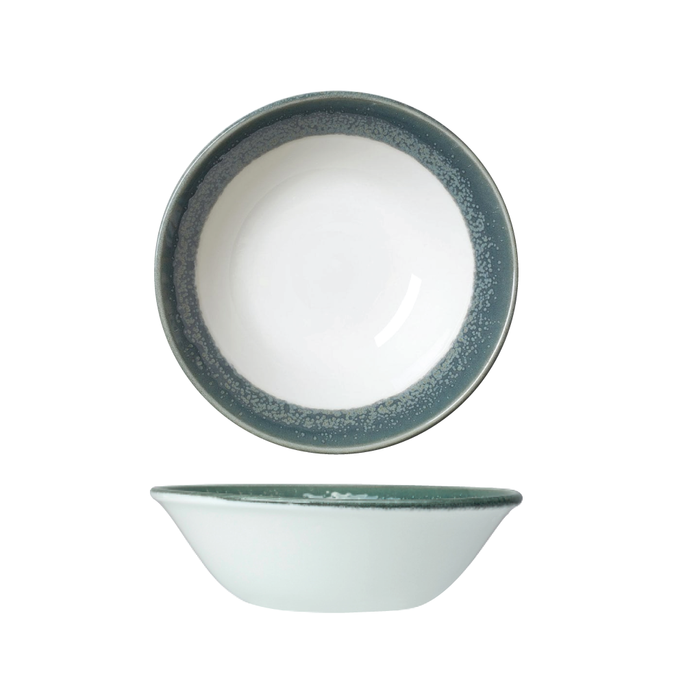 Revolution Edge Jade Bowl Oatmeal 16.5cm 6 1/2" 51.5cl 18 1/