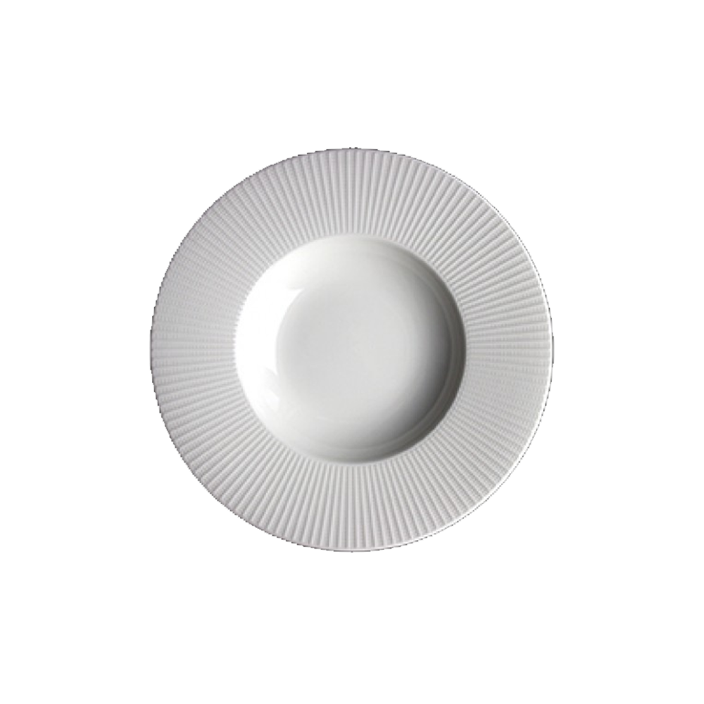 Willow Rimmed Bowl 24 cm 9.5" 12oz